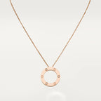 ¡®Imperial¡¯LOVE NECKLACE 16MM 3 DIAMONDS