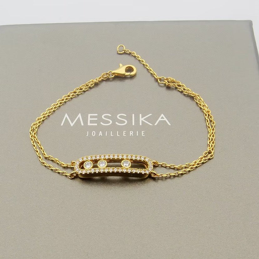 [Imperial Jewelrys] Move Classique pavé bracelet