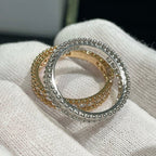 ¡®Imperial¡¯PERLEE DIAMOND SILVER RING