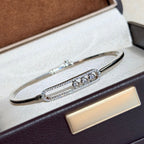 [Imperial Jewelrys]Move Pavé Diamond Bangle Bracelet M