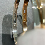 [Imperial Jewelrys]Move Noa Rose Gold Pavé Diamond Bangle Bracelet