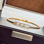 [Imperial Jewelrys]Move Pavé Diamond Bangle Bracelet M