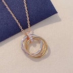 ¡®Imperial¡¯TRINITY NECKLACE GOLD  DIAMONDS