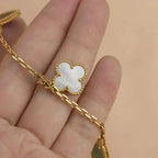 ¡®Imperial¡¯LUCKY SPRING 5 MOTIF GOLD BRACELET