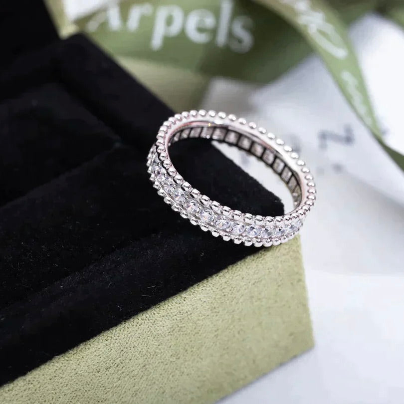 ¡®Imperial¡¯PERLEE DIAMOND SILVER RING