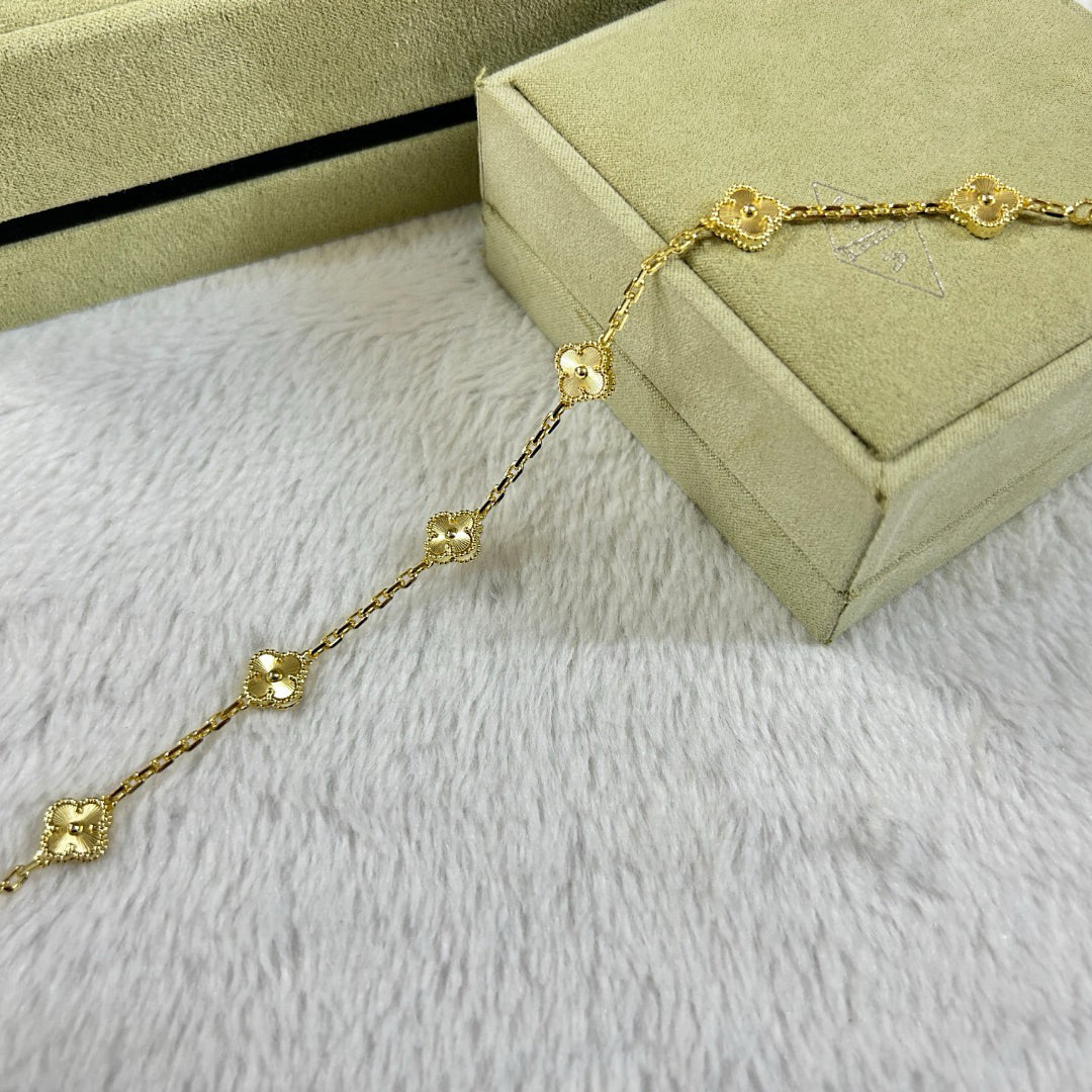 [Imperial]New CLOVER 6 MOTIF LASER BRACELET