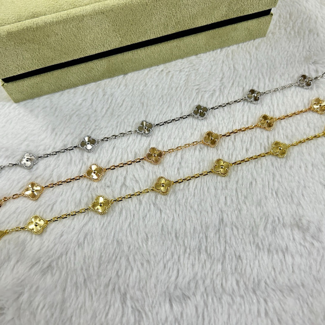 [Imperial]New CLOVER 6 MOTIF LASER BRACELET
