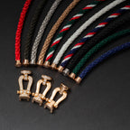 ¡®Imperial¡¯FORCE LARGE HORSESHOE FULL DIAMOND BRACELET SILVER