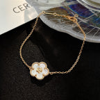 ¡®Imperial¡¯LUCKY WHITE MOP PLUM BLOSSOM  BRACELET