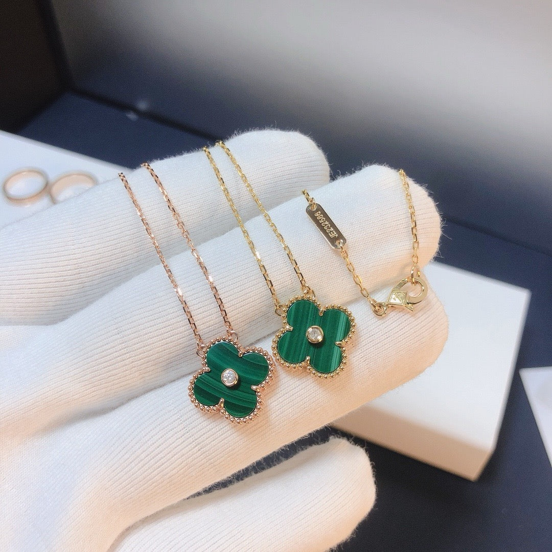 ¡®Imperial¡¯CLOVER 15MM DIAMOND TURQUOISE NECKLACE