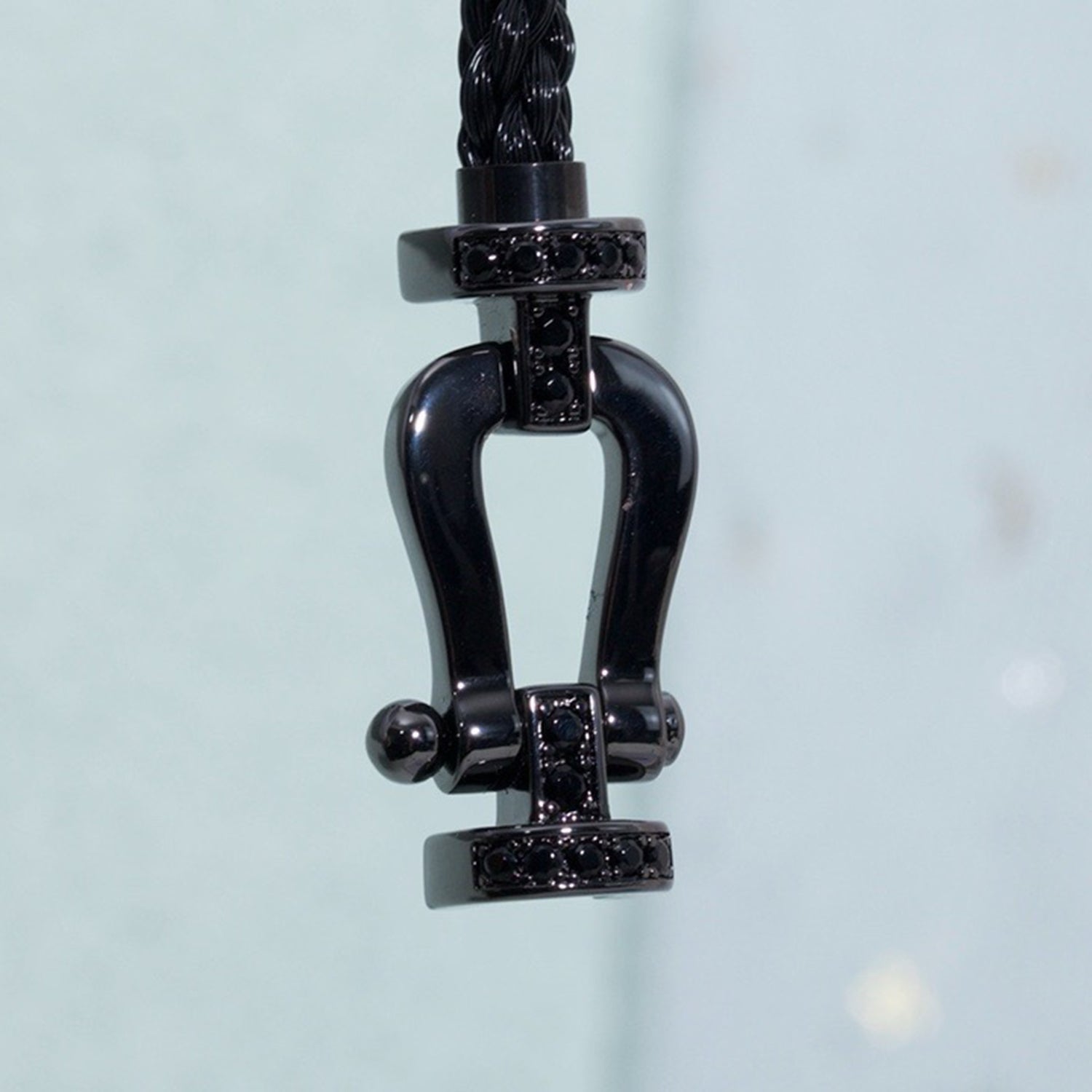 ¡®Imperial¡¯FORCE LARGE SERIES HORSESHOE BLACK SAMURAI BRACELET
