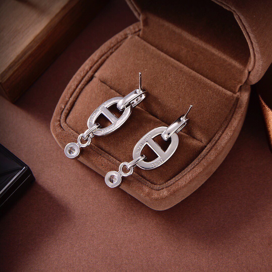 ¡®Imperial¡¯HM CHAINE DIAMOND EARRINGS