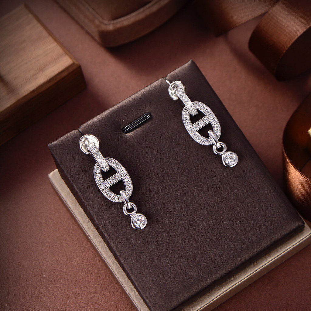 ¡®Imperial¡¯HM CHAINE DIAMOND EARRINGS