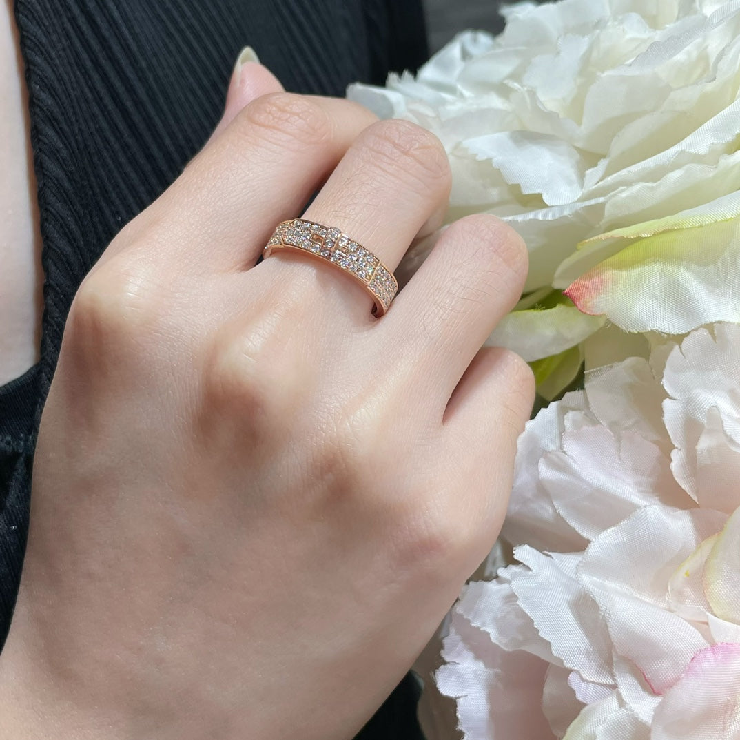 ¡®Imperial¡¯KELLY PINK GOLD DIAMOND RING