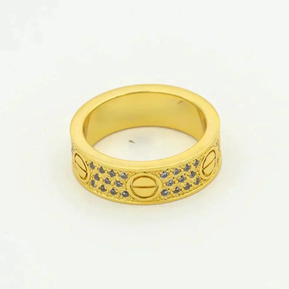¡®Imperial¡¯LOVE RING 5.5MM DIAMONDS PAVED