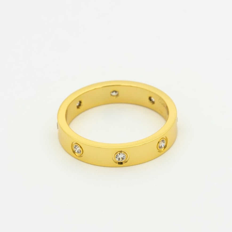 ¡®Imperial¡¯LOVE RING 3.6MM 8 DIAMONDS