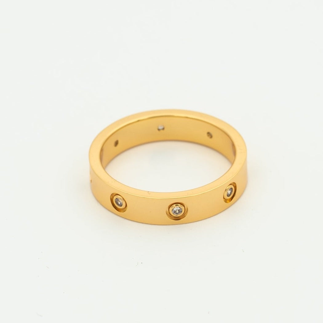 ¡®Imperial¡¯LOVE RING 3.6MM 8 DIAMONDS