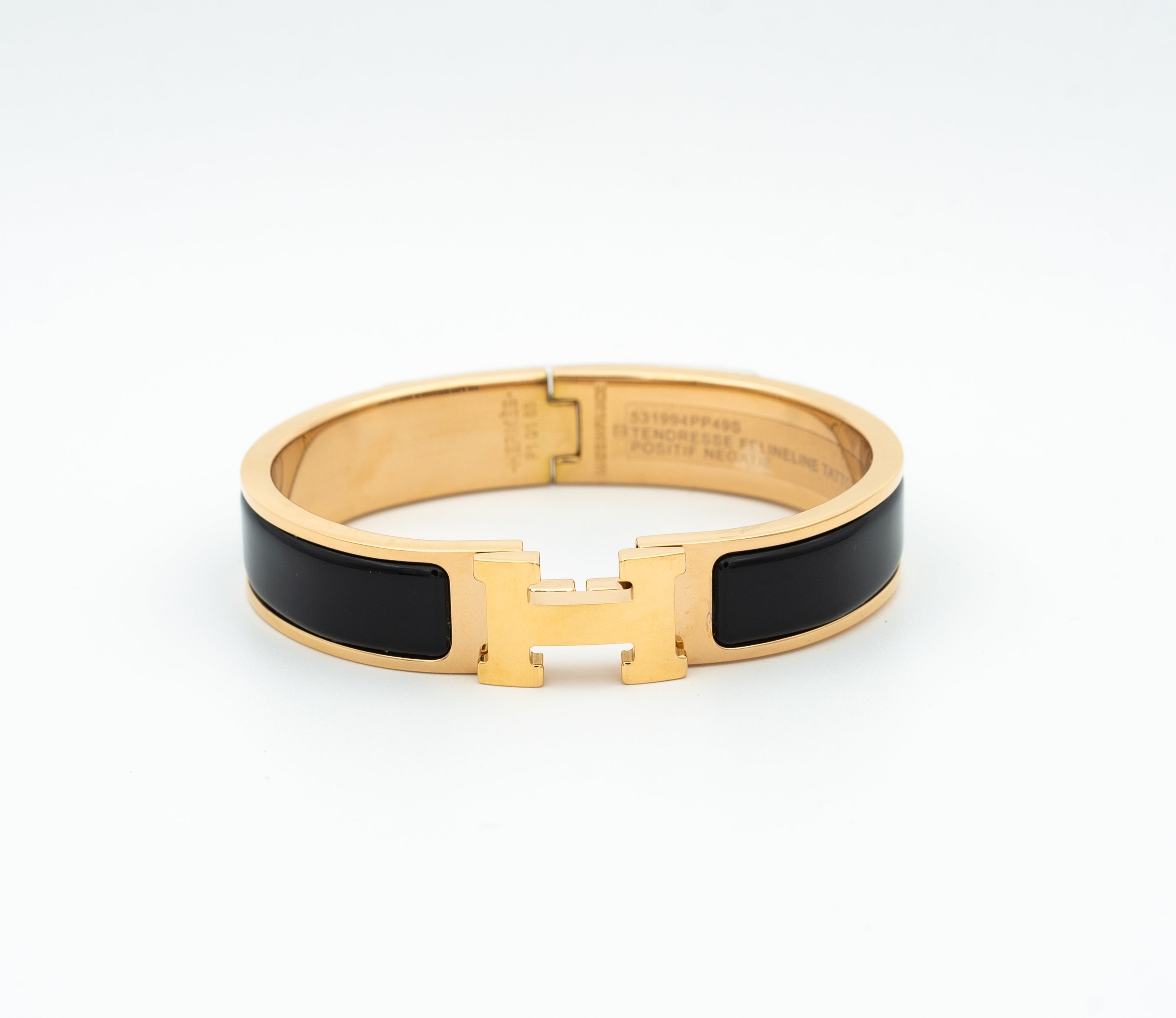 ¡®Imperial¡¯H BLACK BRACELET
