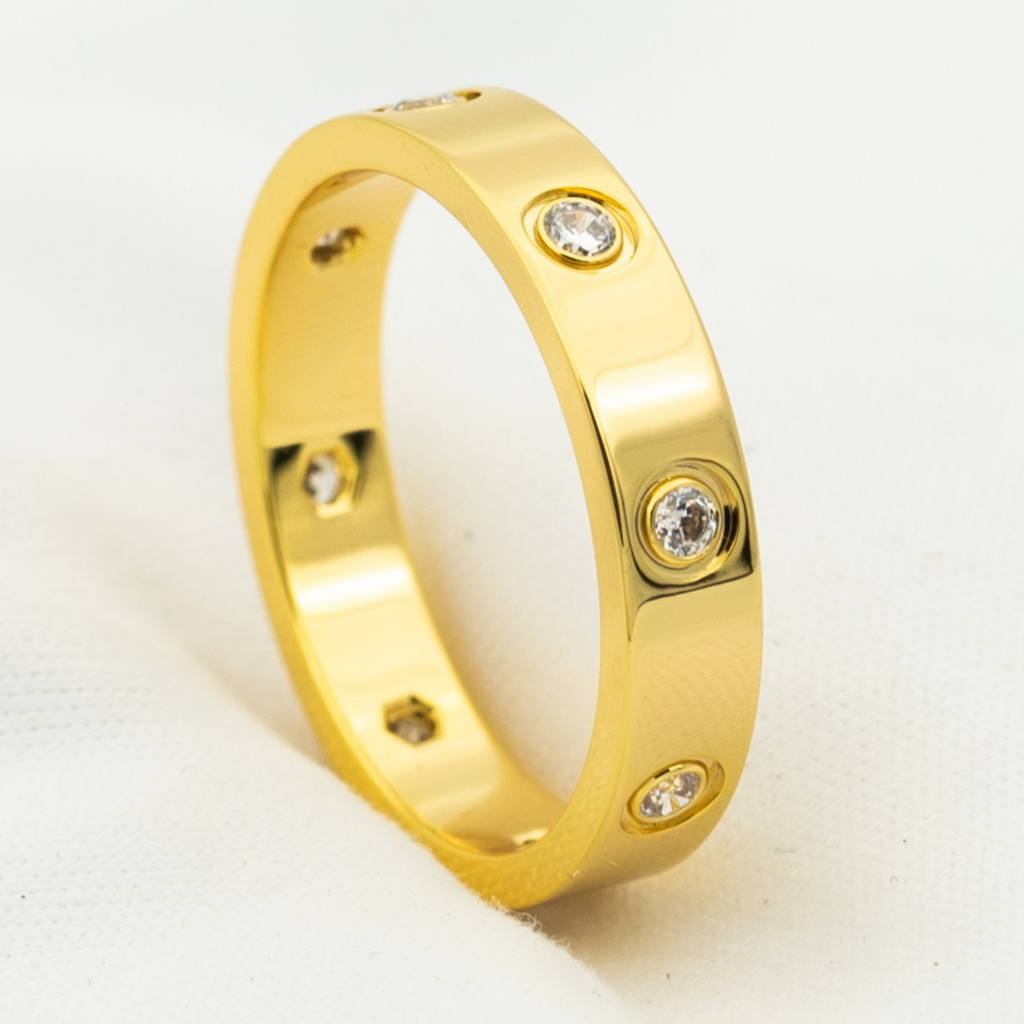 ¡®Imperial¡¯LOVE RING 3.6MM 8 DIAMONDS