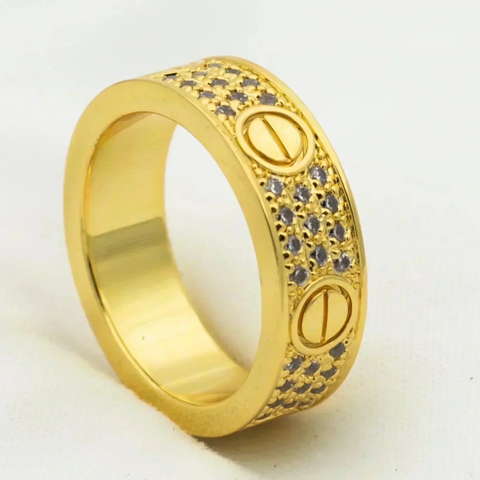 ¡®Imperial¡¯LOVE RING 5.5MM DIAMONDS PAVED