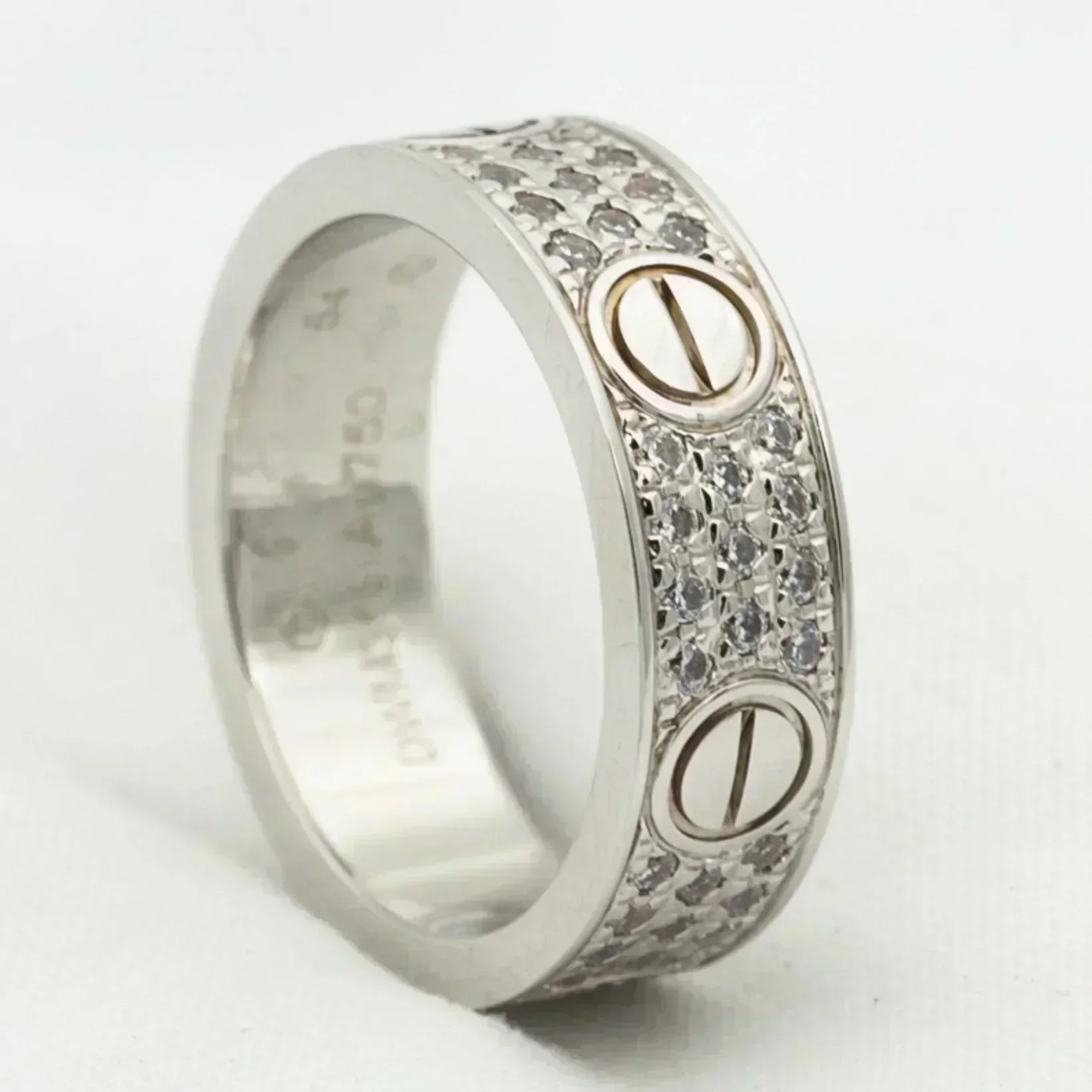 ¡®Imperial¡¯LOVE RING 5.5MM DIAMONDS PAVED