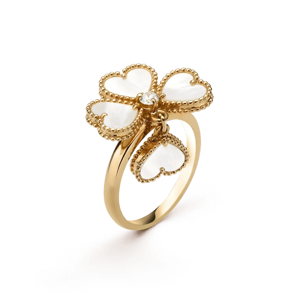 ¡®Imperial¡¯SWEET CLOVER WHITE MOP RING