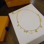 ¡®Imperial¡¯BLOOMING SUPPLE NECKLACE BRASS