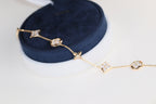 ¡®Imperial¡¯LEAF CLOVER BRACELET