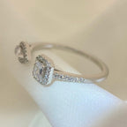 [Imperial Jewelrys]MY TWIN TOI & MOI SILVER DIAMOND RING