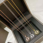 [Imperial Jewelrys]LUCKY MOVER PM PAVED NECKLACE
