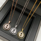 [Imperial Jewelrys]LUCKY MOVER PM PAVED NECKLACE