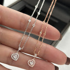 [Imperial Jewelrys]JOY HEART DIAMOND NECKLACE