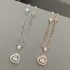 [Imperial Jewelrys]JOY HEART DIAMOND NECKLACE