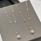 [Imperial Jewelrys]JOY HEART DIAMOND NECKLACE