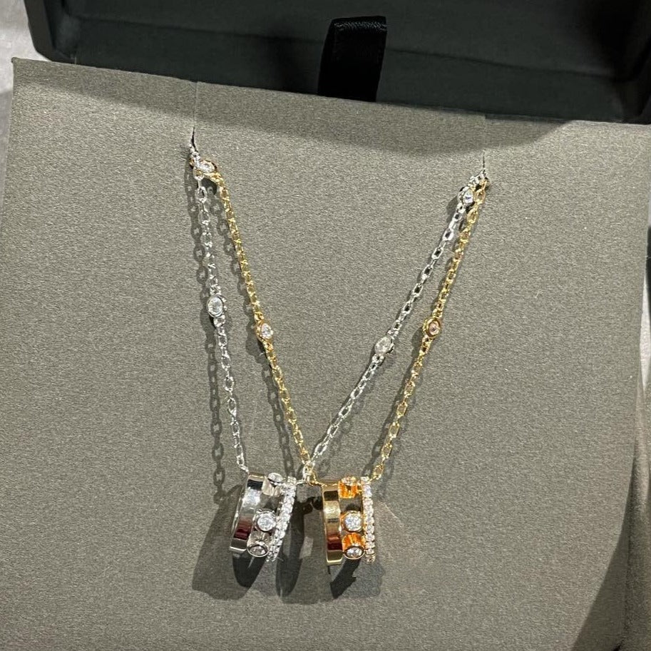 [Imperial Jewelrys]CHAIN MOVE ROMANE PEDAND NECKLACE