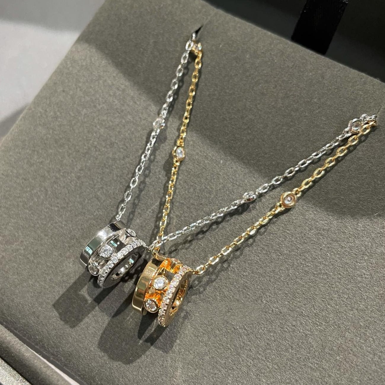 [Imperial Jewelrys]CHAIN MOVE ROMANE PEDAND NECKLACE