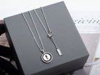 [Imperial Jewelrys]LUCKY MOVE PM NECKLACE SILVER DIAMOND