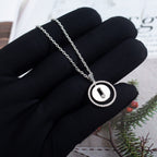 [Imperial Jewelrys]LUCKY MOVE PM NECKLACE SILVER DIAMOND