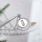 [Imperial Jewelrys]LUCKY MOVE PM NECKLACE SILVER DIAMOND