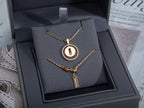 [Imperial Jewelrys]LUCKY MOVE PM NECKLACE PINK GOLD DIAMOND