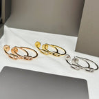 [Imperial Jewelrys]CREOLES MOVE UNO PM DIAMOND EARRINGS