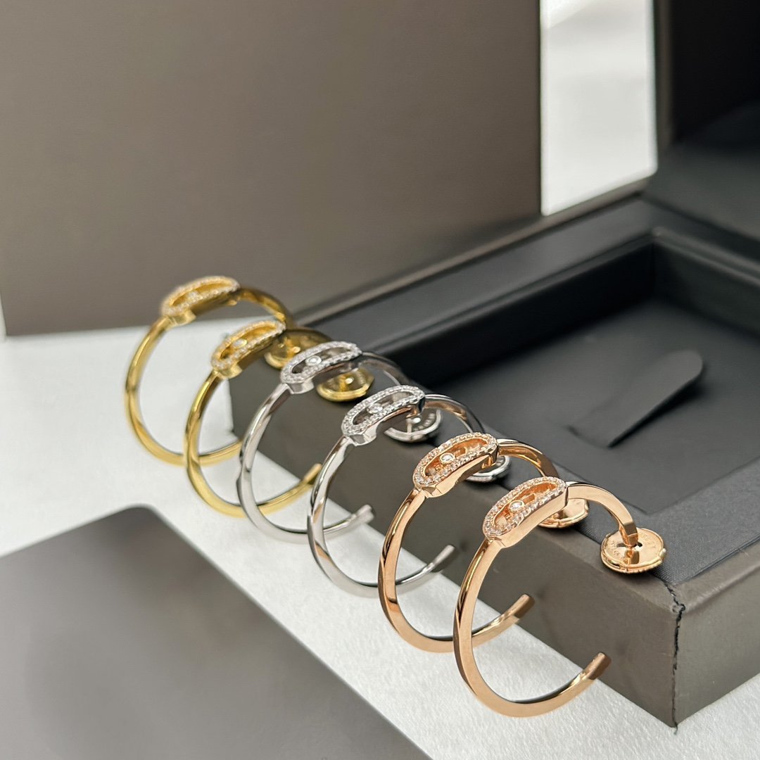[Imperial Jewelrys]CREOLES MOVE UNO PM DIAMOND EARRINGS