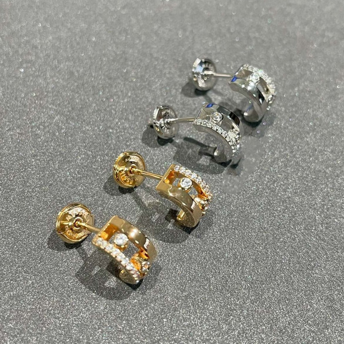 [Imperial Jewelrys]MOVE ROMANE EARRINGS DIAMOND