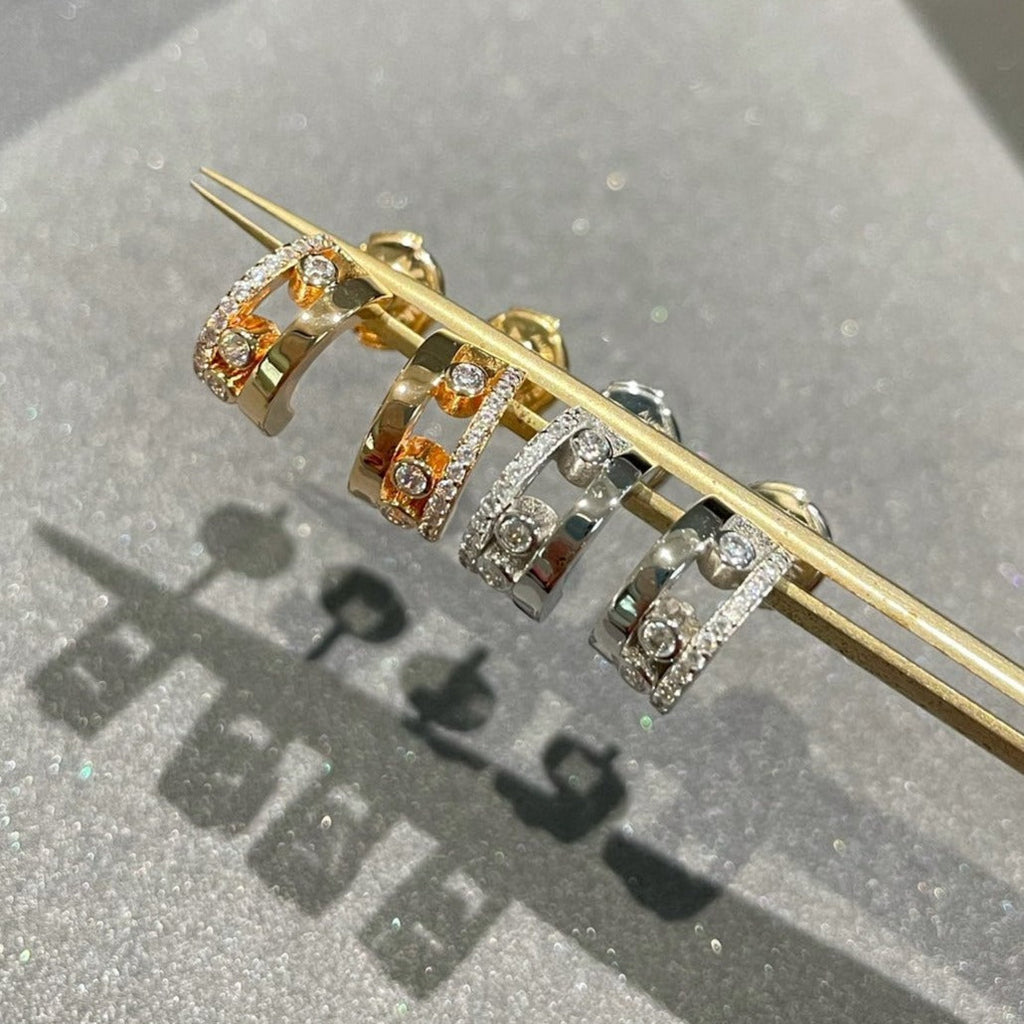 [Imperial Jewelrys]MOVE ROMANE EARRINGS DIAMOND