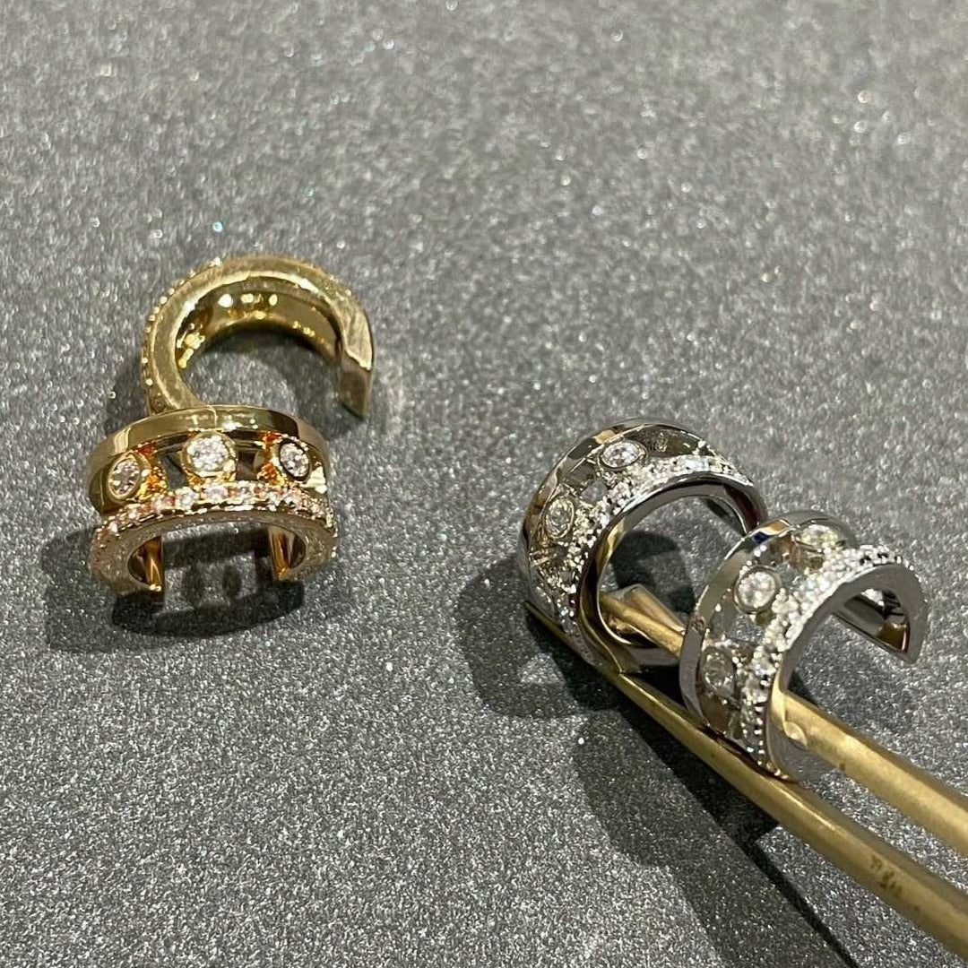 [Imperial Jewelrys]MOVE ROMANE EARRINGS DIAMOND