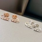 [Imperial Jewelrys]CREOLES MOVE UNO MINI 1 DIAMOND EARRINGS