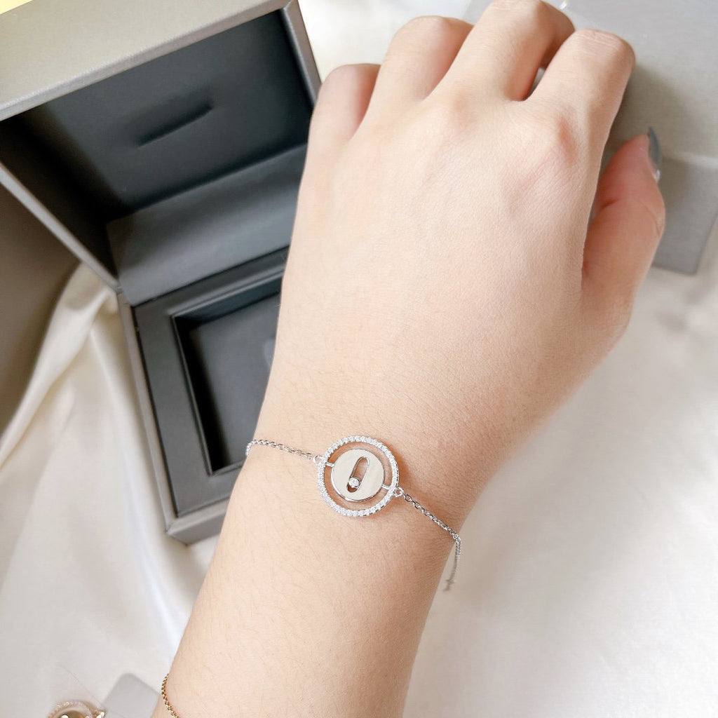 [Imperial Jewelrys]LUCKY MOVE PAVED DIAMOND BRACELET