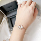 [Imperial Jewelrys]LUCKY MOVE PAVED DIAMOND BRACELET