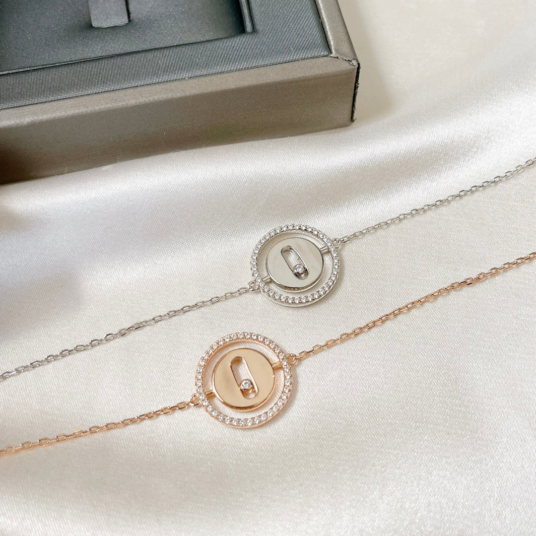 [Imperial Jewelrys]LUCKY MOVE PAVED DIAMOND BRACELET