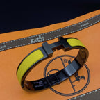 ¡®Imperial¡¯CLIC HM SO BLACK YELLOW BRACELET